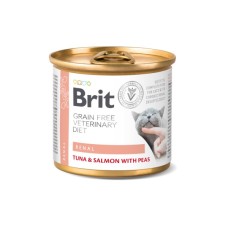 Консерви для котів Brit GF VetDiets Cat Renal 200 г (8595602549870)