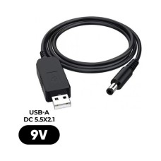 Кабель живлення USB to DC 5.5x2.1mm 9V 0.8m Armorstandart (ARM65662)