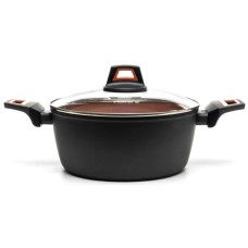 Каструля Hölmer кована з кришкою CR-1342-SBMCL Carrot 4,2 л (CR-1342-SBMCL Carrot)