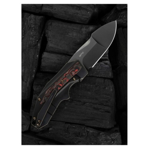 Ніж Weknife Coral, Darkwash, титан/Carbon Fiber (WE24044-3)