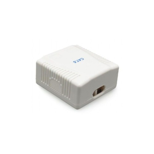 Комп'ютерна розетка Cablexpert RJ45x2 FTP, cat.6 (NCAC-2F6-01)