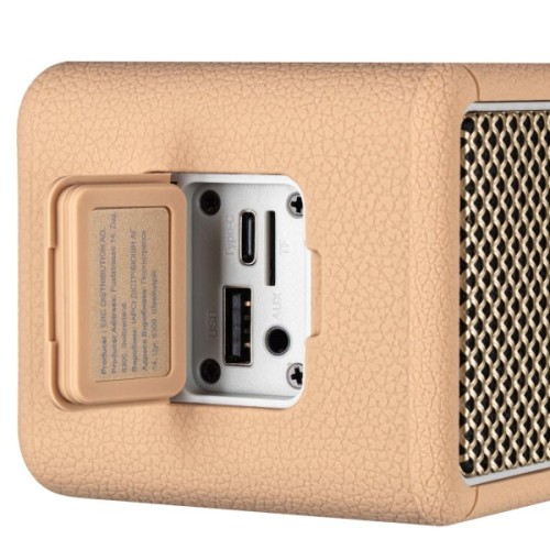 Акустична система 2E SoundLegend Mini PowerBank IPX6 Brown (2E-BSSLMWBN)