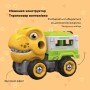 Конструктор Otamanko Машинка-конструктор Тиранозавр вантажівка Жовтий/зелений (OTA-125TR)