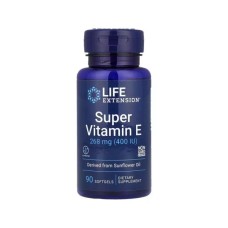 Вітамінно-мінеральний комплекс Life Extension Вітамін E, 268 мг, Super Vitamin E, 90 гелевих капсул (LEX-18639)