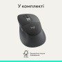 Мишка Logitech Signature Comfort Plus M850L Wireless/Bluetooth/USB-C for Business Graphite (910-007704)
