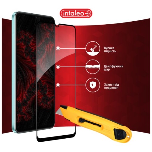 Скло захисне Intaleo Full Glue RealMe C51 Black (1283126583117)