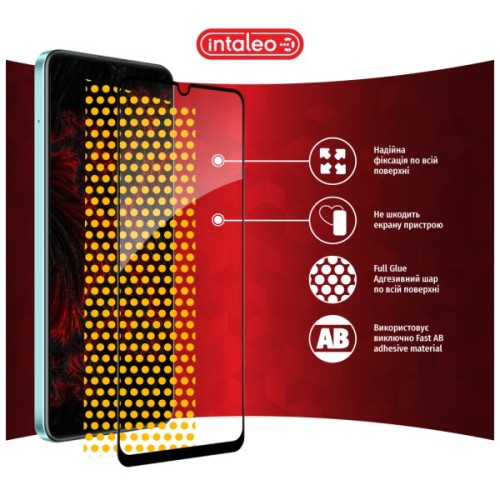 Скло захисне Intaleo Full Glue RealMe C51 Black (1283126583117)