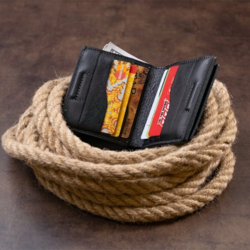 Портмоне Grande Pelle Чорне (11329)