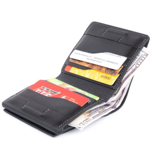 Портмоне Grande Pelle Чорне (11329)