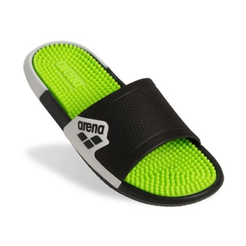 Шльопанці Arena Marco Active 009279-120 чорний, зелений 43 (3468337513421)