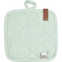 Кухонна прихватка Ardesto Oliver, 20х20 см, 100% бавовна, нап-ч: ватин, аквамарин (ART04OA)