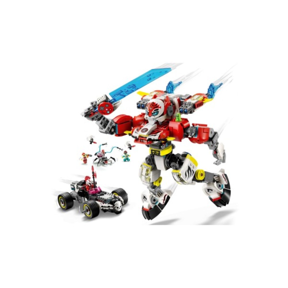 Купити Конструктор LEGO DREAMZzz Робот-тигр Купера та Хот-род авто