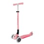 Самокат Globber серії Elite Lights пастельно-рожевий Колеса з підсвічуванням (439-710-3)