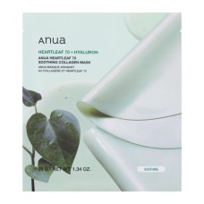 Маска для обличчя Anua Heartleaf 70% Soothing Collagen Mask 38 г (8809640737374)
