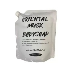 Рідке мило Rocket Soap Body Soap pH-балансоване Мускус Змінний блок 1 л (4571113802011) Рідке мило Rocket Soap Body Soap pH-балансоване Мускус Змінний блок 1 л (4571113802011)