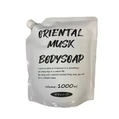 Рідке мило Rocket Soap Body Soap pH-балансоване Мускус Змінний блок 1 л (4571113802011)