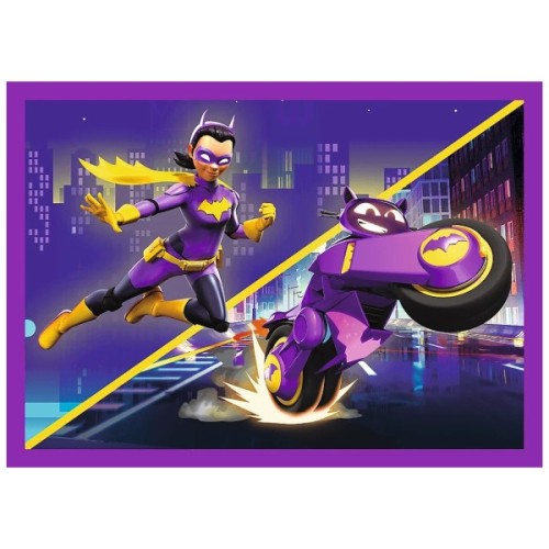 Пазл Trefl Batwheels Зустрічайте Batwheels 4 в 1 (35, 48, 54, 70) (5900511346589)