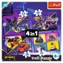 Пазл Trefl Batwheels Зустрічайте Batwheels 4 в 1 (35, 48, 54, 70) (5900511346589)