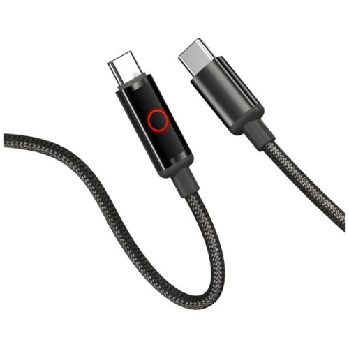 Дата кабель USB-C to Lightning 1.0m PD30W black ColorWay (CW-CBPDCL103-BK)