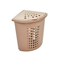 Кошик для білизни Алеана Кутовий Кремовий 45 л (алн 122051/крем)