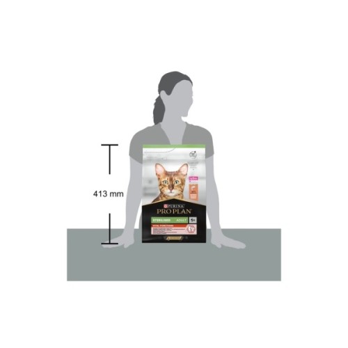 Сухий корм для кішок Purina Pro Plan Sterilised з лососем 400 г (7613036544832)