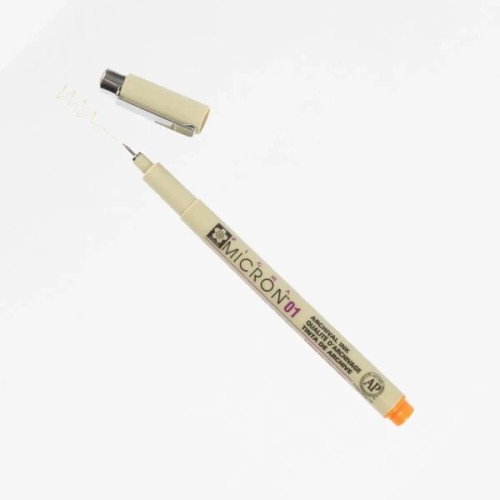 Лайнер Sakura Pigma Micron (0.1) 0,25 мм Помаранчевий (084511306295)