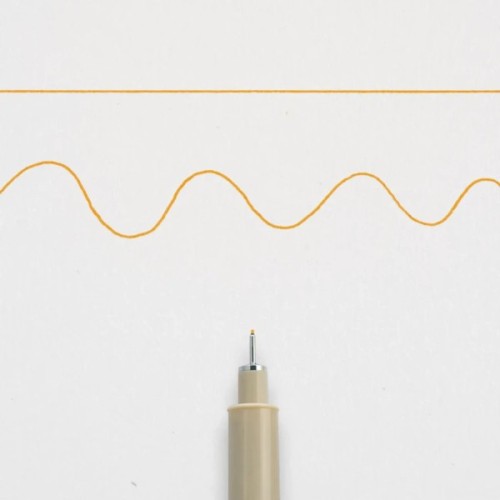 Лайнер Sakura Pigma Micron (0.1) 0,25 мм Помаранчевий (084511306295)