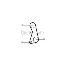 Ремінь ГРМ CONTITECH CT872