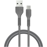 Дата кабель USB 2.0 AM to USB-C 1.2m Black ACCLAB (1283126518232)