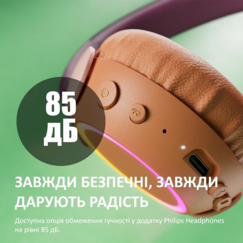 Навушники Philips TAK4200MP/00 Wireless Burgundy/Orange (TAK4200MP/00)