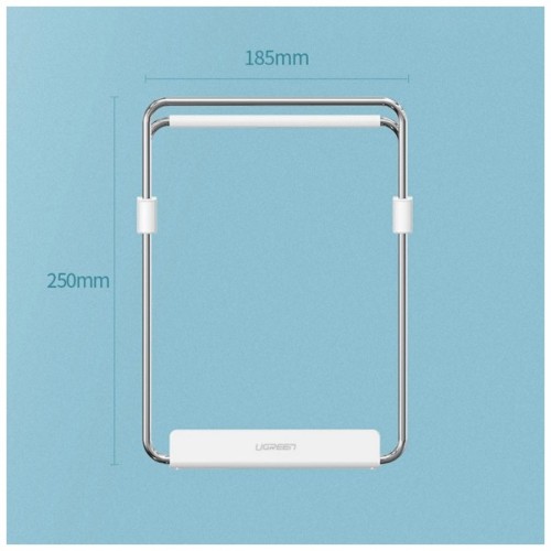 Підставка до ноутбука Ugreen LP230 Foldable Desktop Laptop Stand Silver (80348)
