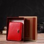 Гаманець Canpellini З натуральної шкіри флотар Червоний (21803)