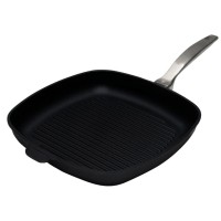 Сковорода Swiss Diamond CXD Induction гриль квадратна 28 см (CXD63281i)