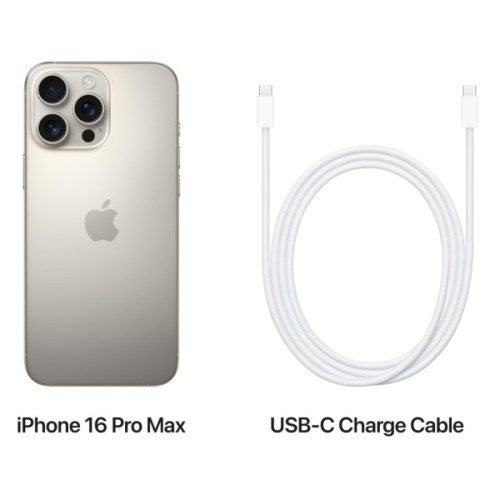 Мобільний телефон Apple iPhone 16 Pro Max 256GB Natural Titanium (REF A+) BREEZY (2QMYWY3)