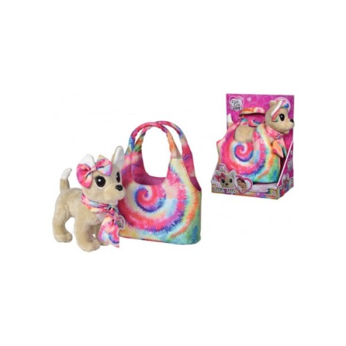 М'яка іграшка Chi Chi Love Собачка Чихуахуа Фешн Батік із сумочкою 20 см (5890008)