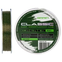 Волосінь Brain Classic Carp Line 3D (camo) 300m 0.28mm 18lb 7.9kg (1858.81.06)