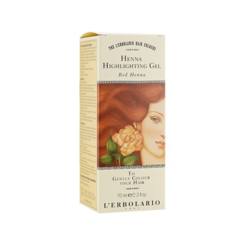 Фарба для волосся L'Erbolario Gel All'Henne Руда хна 70 мл (8022328102527)