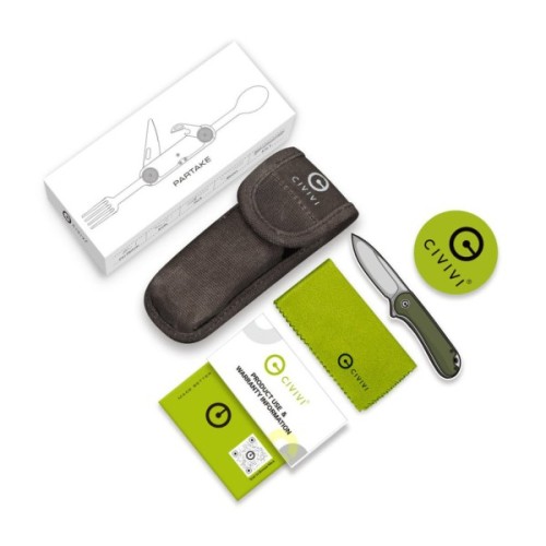 Набір туристичного посуду Civivi Partake сірий (C24032C-3)