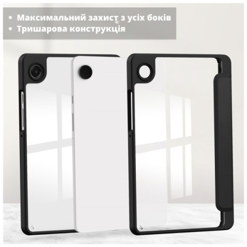 Чохол до планшета BeCover Soft Edge TPU Samsung Galaxy Tab A11 SM-X133/X135 8.7" Black (715557)