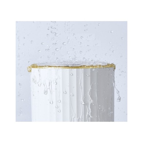 Контейнер для сміття JAH Nordic Сенсорний Білий із золотим 9 л (20259)