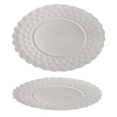 Блюдо Vittora Lava Blanco 355 мм (V-355LA)