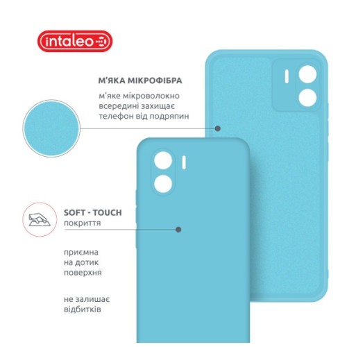 Чохол до мобільного телефона Intaleo Silicone Xiaomi Redmi A2 Light Blue (1283126600883)