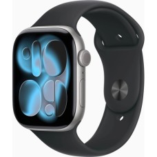 Смарт-годинник Apple Watch Series 11 GPS 46mm Space Grey Aluminium Case with Black Sport Band - M/L (MEV44RK/A)