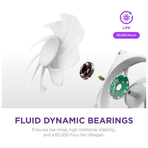 Кулер до корпусу NZXT F240 RGB Core Fan (Single Frame) - Black (RF-U24HF-B1)