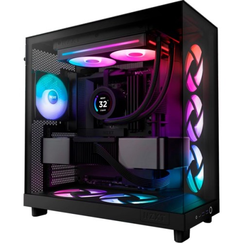 Кулер до корпусу NZXT F240 RGB Core Fan (Single Frame) - Black (RF-U24HF-B1)