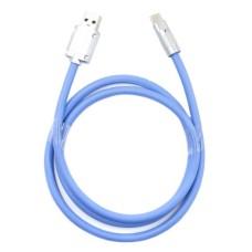 Дата кабель USB 2.0 AM to USB-C 1.0m blue Dengos (PLS-TC-NS-BLUE)