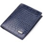 Портмоне Canpellini З натуральної шкіри Синє (21499)