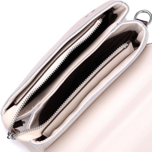 Сумка Vintage З натуральної шкіри Біла (22290)