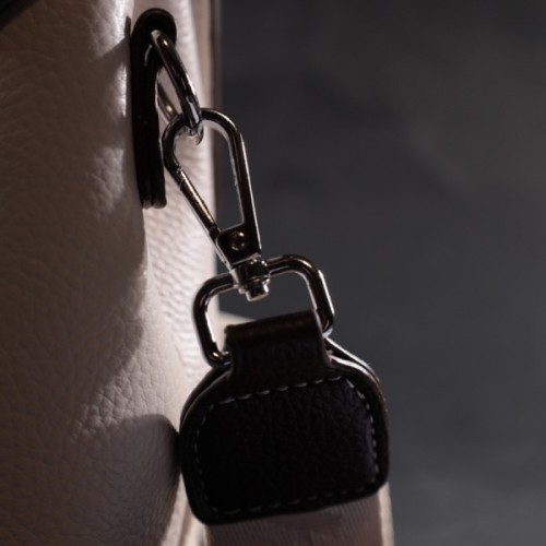 Сумка Vintage З натуральної шкіри Біла (22290)