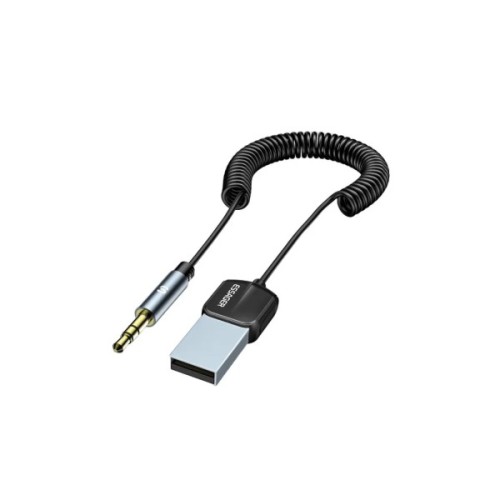 Bluetooth трансмітер Essager Lingfeng Bluetooth 5.0 Aux Adapter Car Wireless Receiver USB (EBT-LF01-P)